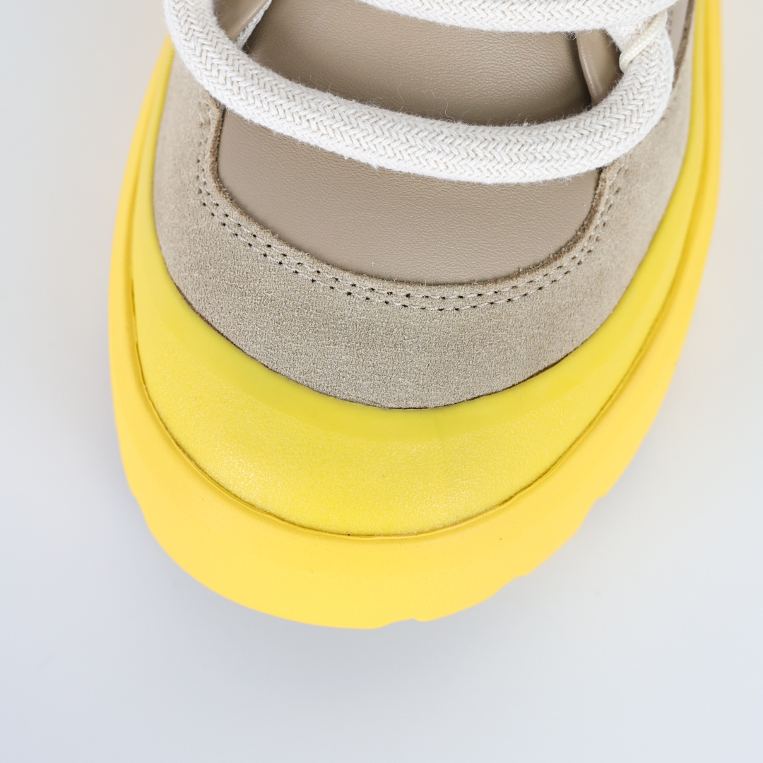 X1 全网最齐 ugg 130个配色 市面顶级版本 UGG 25款 王一博二代系列 黄色4cm厚底