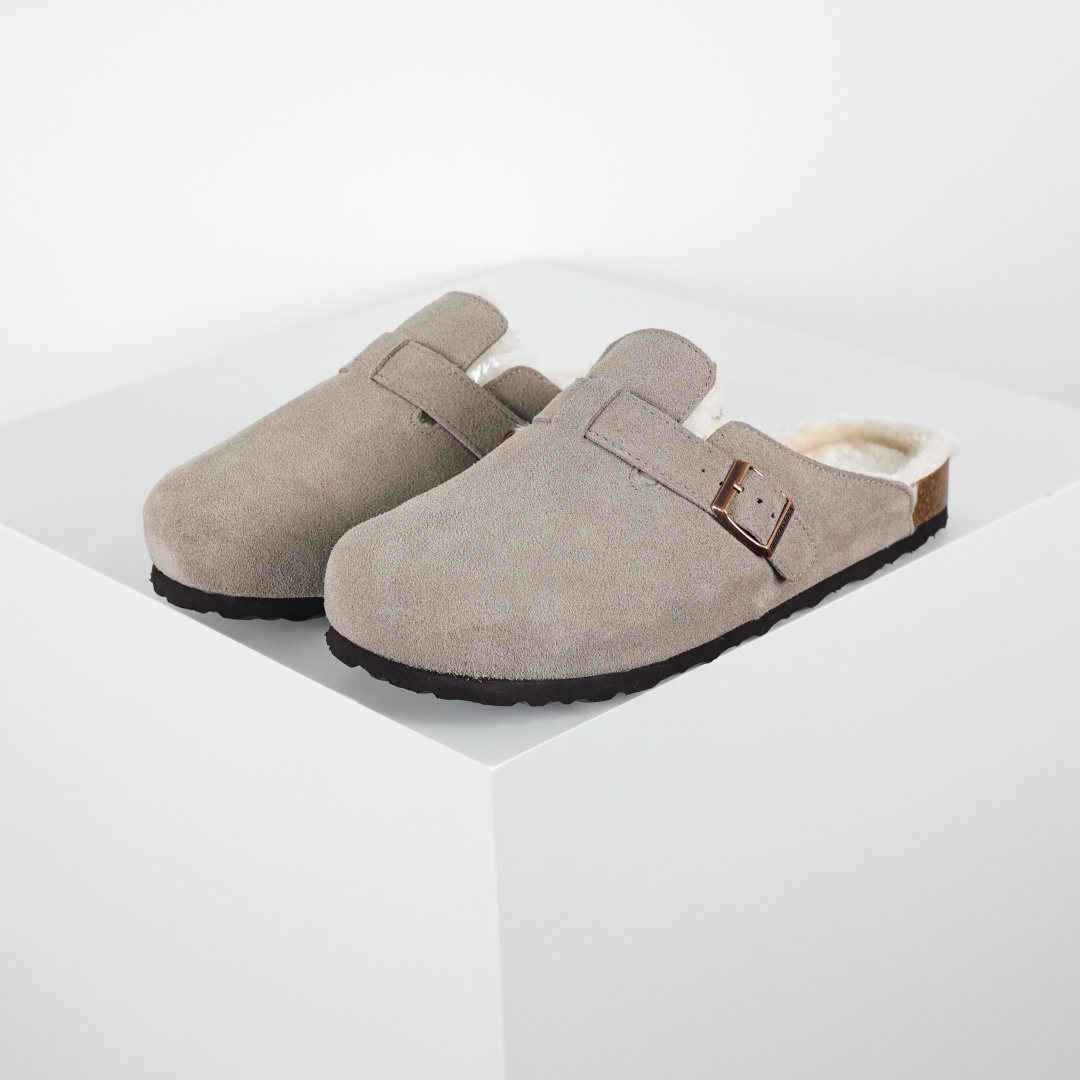 210 勃肯 加毛懒人拖鞋 博肯Birkenstock Birkenstock London Suede Leather 伦敦系列包头平底复古软木底休闲拖鞋-Chinese UA Cheap High Quatity Brand Clothes Bags handbags Sneakers wholesale wholesaler seller from China Factory suppliers Fashion Clothing Shoes best Quality Beautiful Price 210 勃肯 加毛懒人拖鞋 博肯Birkenstock Birkenstock London Suede Leather 伦敦系列包头平底复古软木底休闲拖鞋
