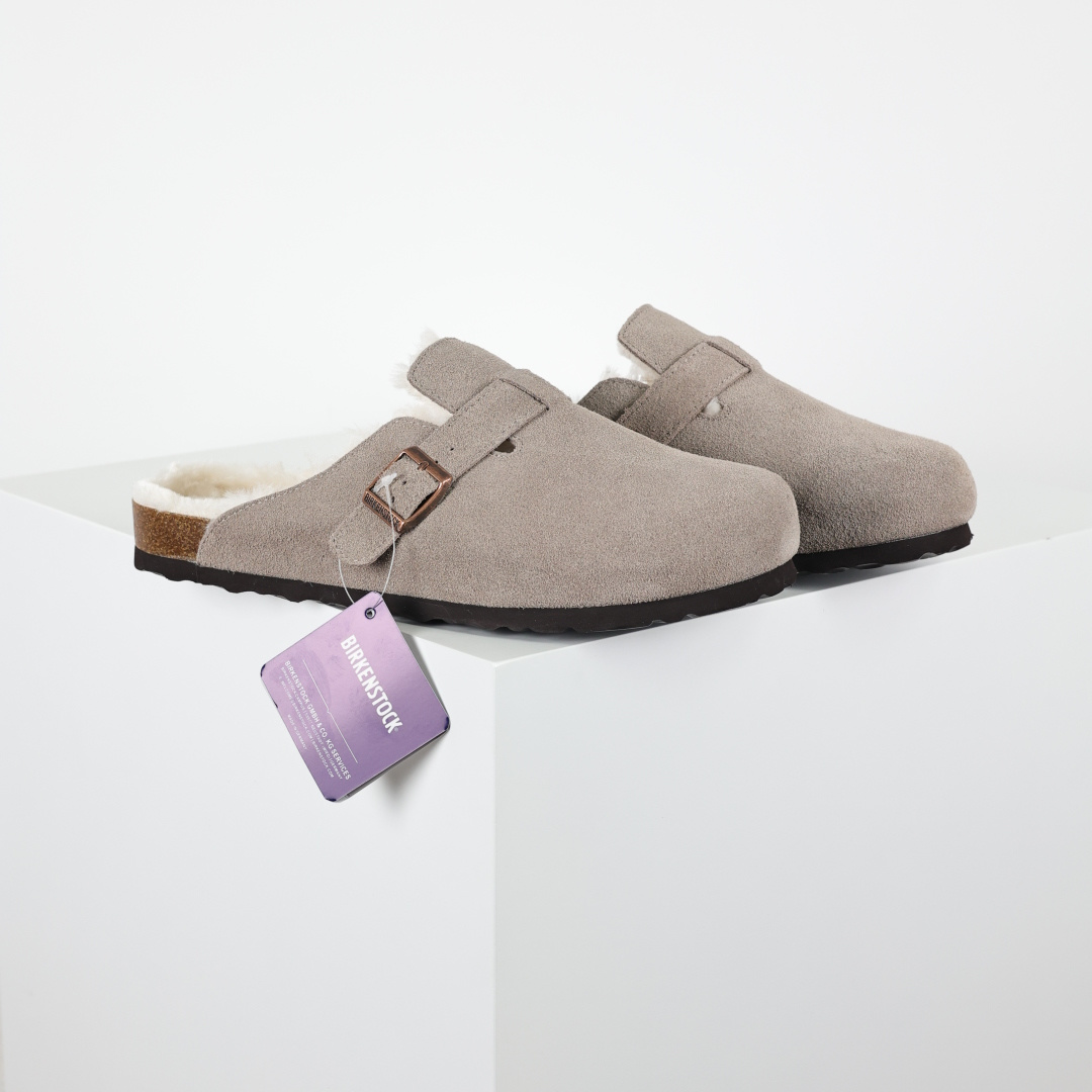 210 勃肯 加毛懒人拖鞋 博肯Birkenstock Birkenstock London Suede Leather 伦敦系列包头平底复古软木底休闲拖鞋-Chinese UA Cheap High Quatity Brand Clothes Bags handbags Sneakers wholesale wholesaler seller from China Factory suppliers Fashion Clothing Shoes best Quality Beautiful Price 210 勃肯 加毛懒人拖鞋 博肯Birkenstock Birkenstock London Suede Leather 伦敦系列包头平底复古软木底休闲拖鞋