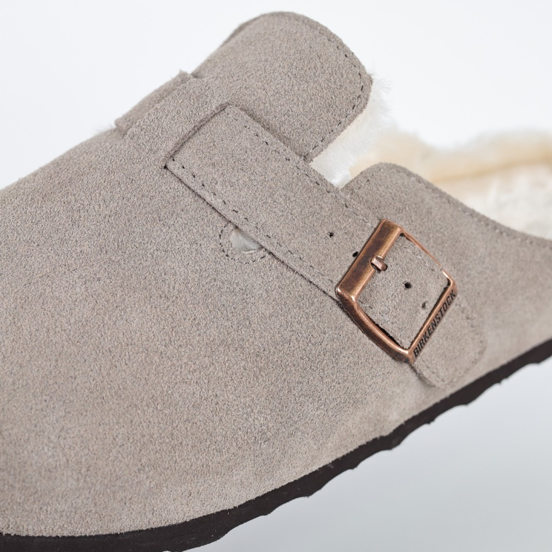 210 勃肯 加毛懒人拖鞋 博肯Birkenstock Birkenstock London Suede Leather 伦敦系列包头平底复古软木底休闲拖鞋-Chinese UA Cheap High Quatity Brand Clothes Bags handbags Sneakers wholesale wholesaler seller from China Factory suppliers Fashion Clothing Shoes best Quality Beautiful Price 210 勃肯 加毛懒人拖鞋 博肯Birkenstock Birkenstock London Suede Leather 伦敦系列包头平底复古软木底休闲拖鞋