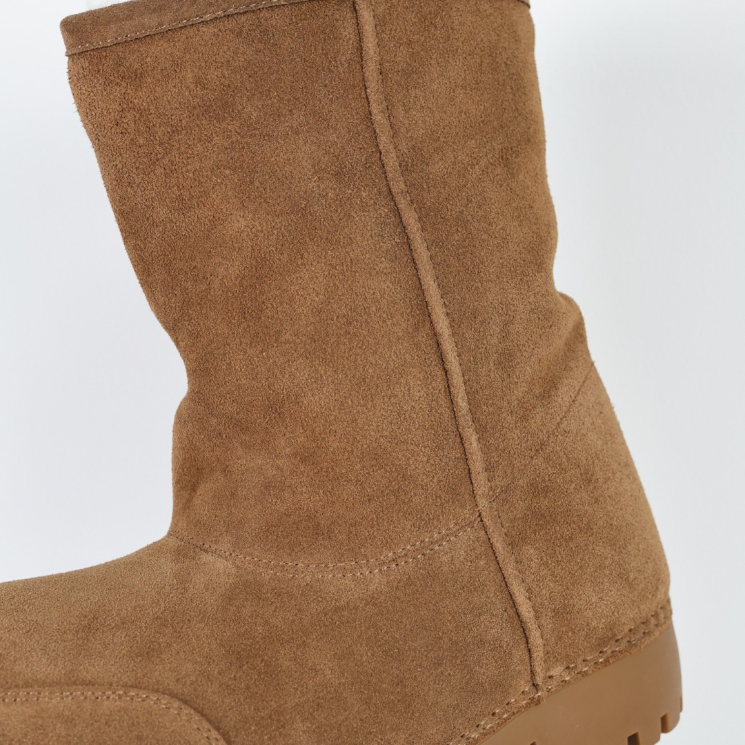 巴黎世家BLCG FW24 SKIWEARbalenciaga 滑雪鞋 内里保暖低筒雪地靴---美拉德棕色