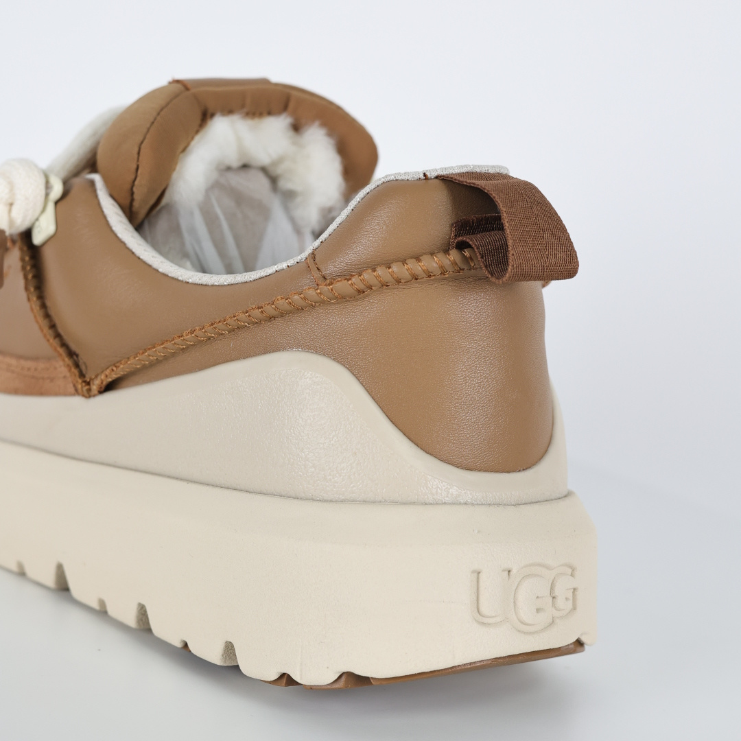X1 全网最齐 ugg 130个配色 市面顶级版本 UGG 25款 王一博二代系列 栗色4cm厚底