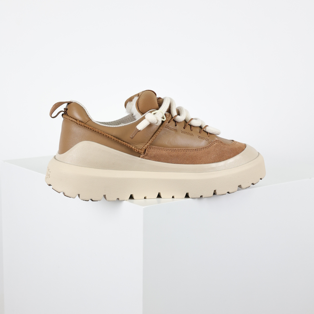 X1 全网最齐 ugg 130个配色 市面顶级版本 UGG 25款 王一博二代系列 栗色4cm厚底