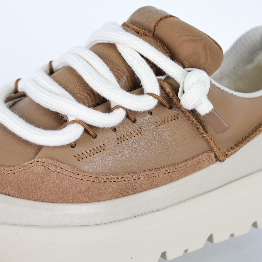 X1 全网最齐 ugg 130个配色 市面顶级版本 UGG 25款 王一博二代系列 栗色4cm厚底