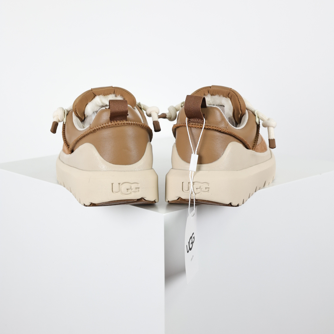 X1 全网最齐 ugg 130个配色 市面顶级版本 UGG 25款 王一博二代系列 栗色4cm厚底