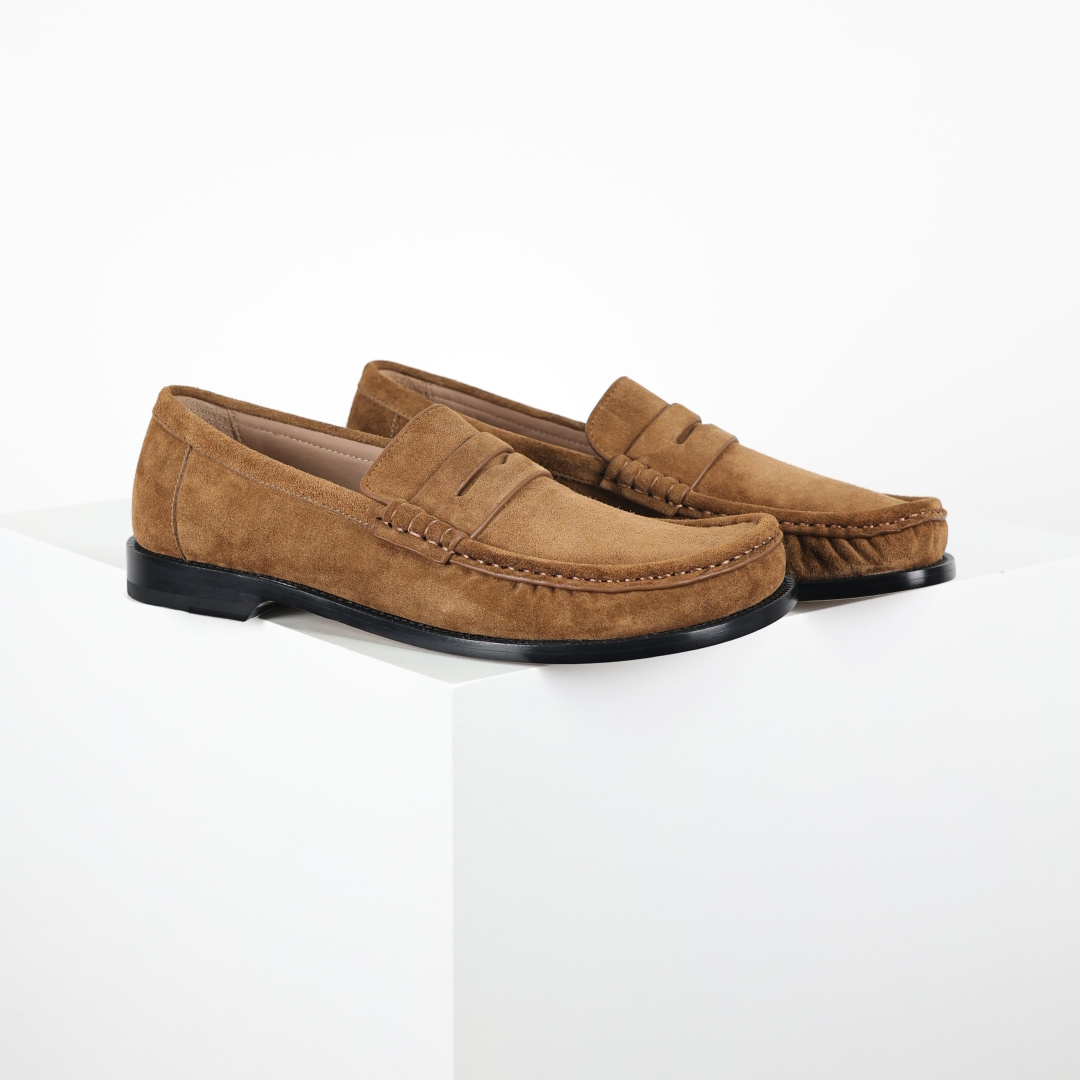 名称LOEWE罗意威老钱乐福鞋 款式 美拉德色系老钱风乐福鞋