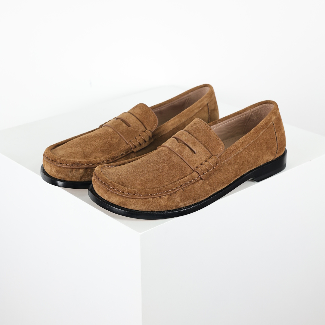 名称LOEWE罗意威老钱乐福鞋 款式 美拉德色系老钱风乐福鞋