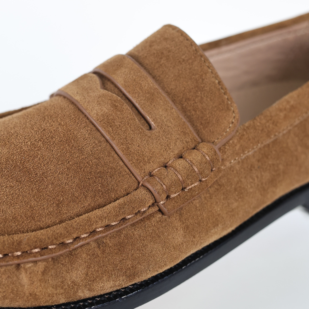 名称LOEWE罗意威老钱乐福鞋 款式 美拉德色系老钱风乐福鞋