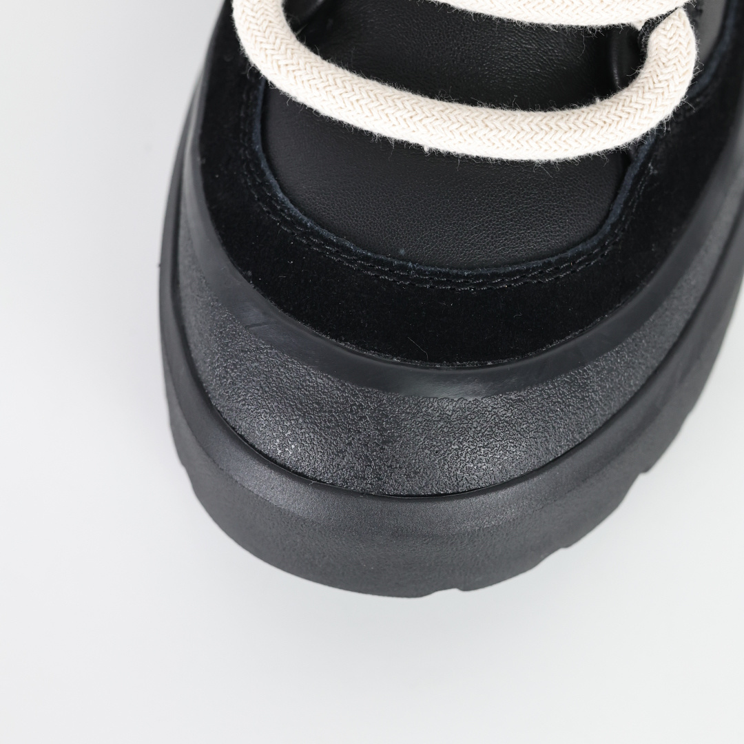 X1 全网最齐 ugg 130个配色 市面顶级版本 UGG 25款 王一博二代系列 黑色4cm厚底