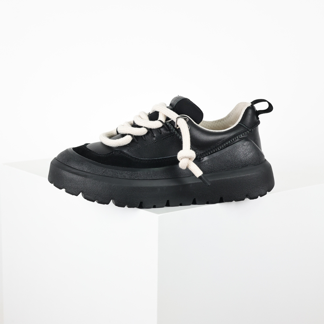 X1 全网最齐 ugg 130个配色 市面顶级版本 UGG 25款 王一博二代系列 黑色4cm厚底