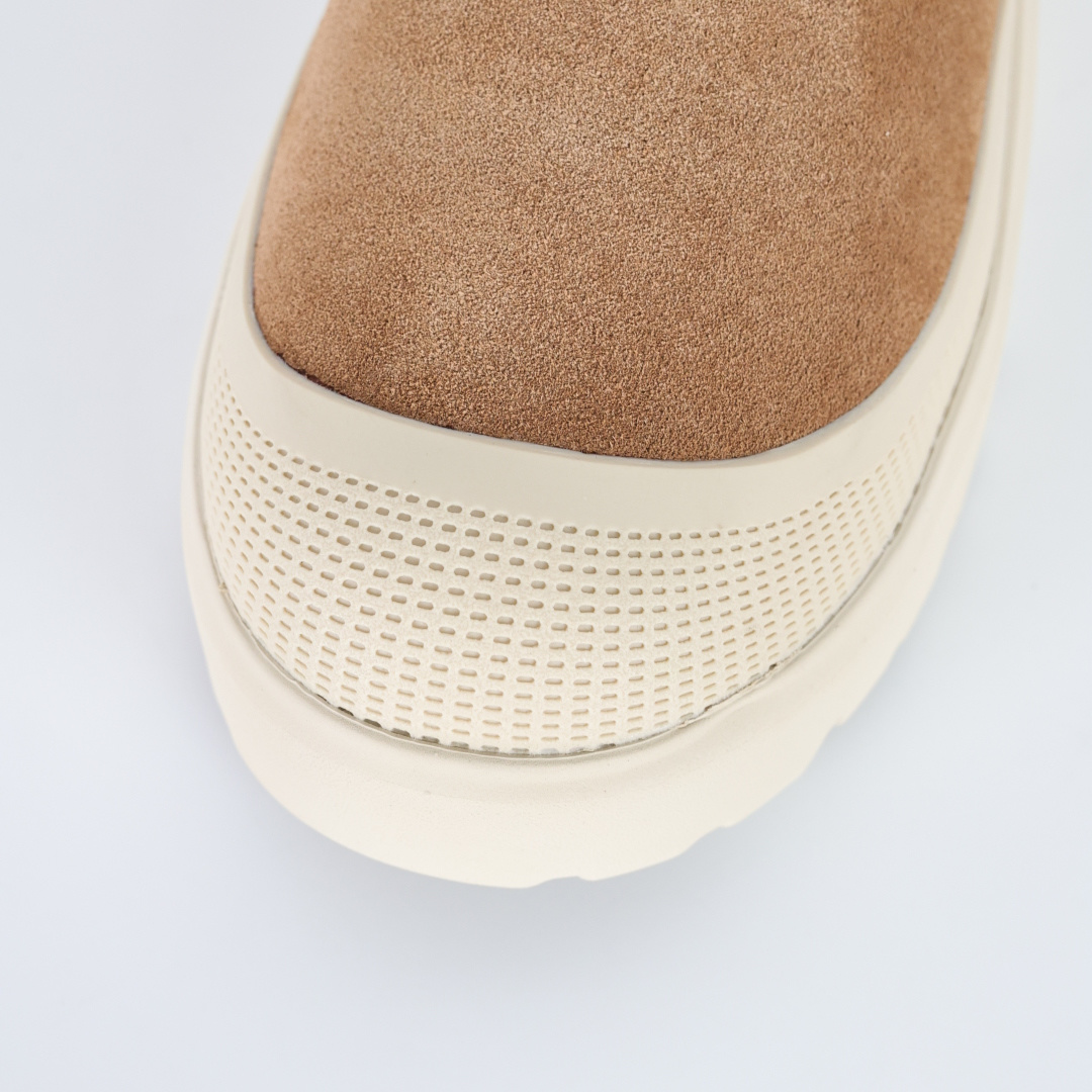 X1 全网最齐 ugg 130个配色 市面顶级版本 UGG 25款 王一博二代中筒系列 栗色4cm厚底