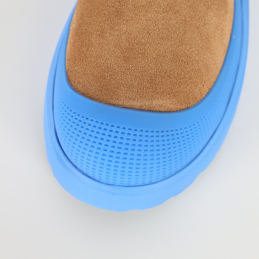 X1 全网最齐 ugg 130个配色 市面顶级版本 UGG 25款 王一博二代中筒系列 蓝色4cm厚底