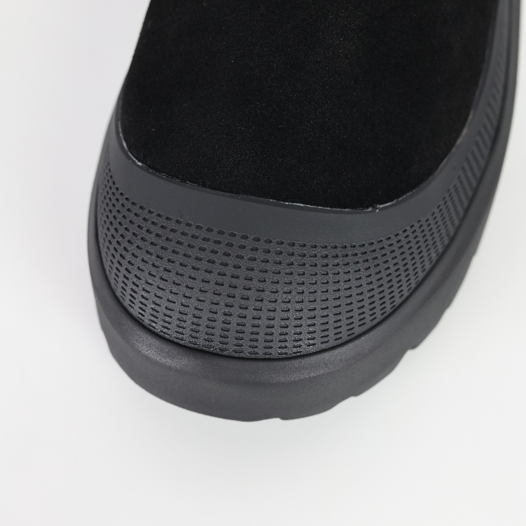 X1 全网最齐 ugg 130个配色 市面顶级版本 UGG 25款 王一博二代中筒系列 黑色4cm厚底