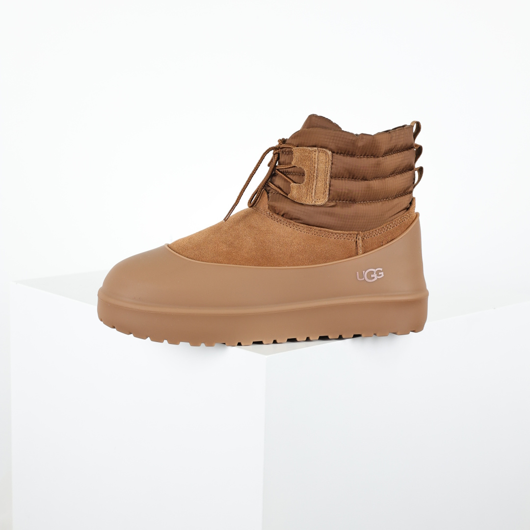 平台外贸专供品质 男女鞋 UGG Mini Lace-Up Weather 两用可拆卸 冬季中性款雪地靴 1120849