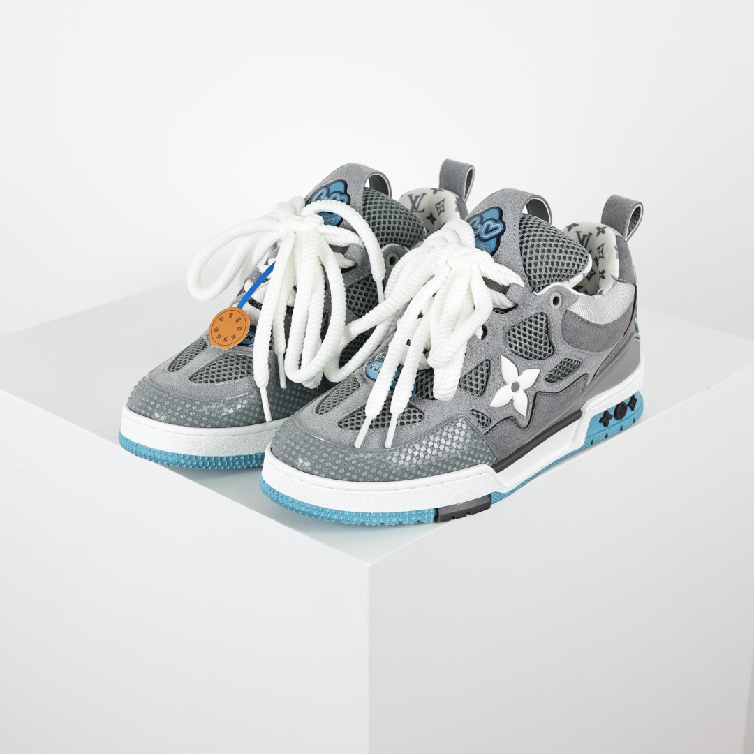 Louis VuittTrainer Sneaker Low 佛山LV大厂出品 涂鸦花盒版本