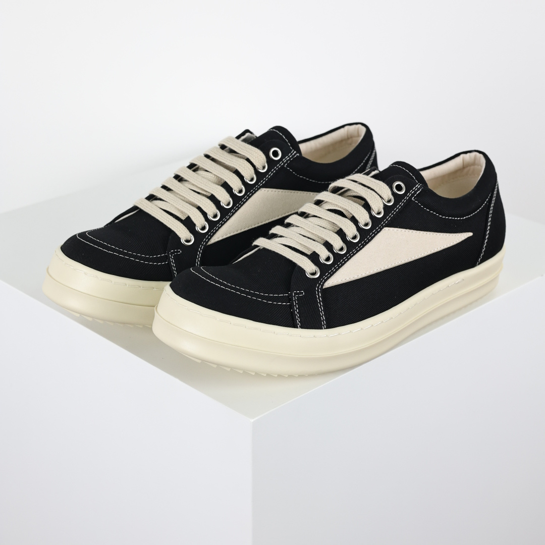 X1 RO欧文斯Rickowens 支线 drkshdw 配色帆布黑白-Top High Quatity Cheap Sneakers Fashion Clothing Clothes Bags handbags Shoes of all Brand wholesale With The best Quality And Beautiful Price from China Factory Chinese suppliers wholesaler seller X1 RO欧文斯Rickowens 支线 drkshdw 配色帆布黑白