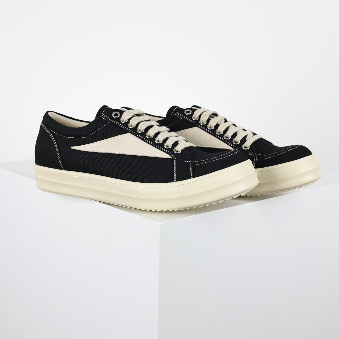 X1 RO欧文斯Rickowens 支线 drkshdw 配色帆布黑白-Top High Quatity Cheap Sneakers Fashion Clothing Clothes Bags handbags Shoes of all Brand wholesale With The best Quality And Beautiful Price from China Factory Chinese suppliers wholesaler seller X1 RO欧文斯Rickowens 支线 drkshdw 配色帆布黑白