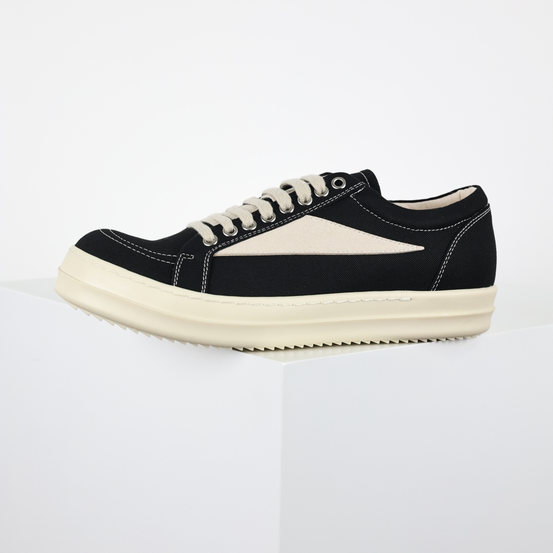 X1 RO欧文斯Rickowens 支线 drkshdw 配色帆布黑白-Top High Quatity Cheap Sneakers Fashion Clothing Clothes Bags handbags Shoes of all Brand wholesale With The best Quality And Beautiful Price from China Factory Chinese suppliers wholesaler seller X1 RO欧文斯Rickowens 支线 drkshdw 配色帆布黑白