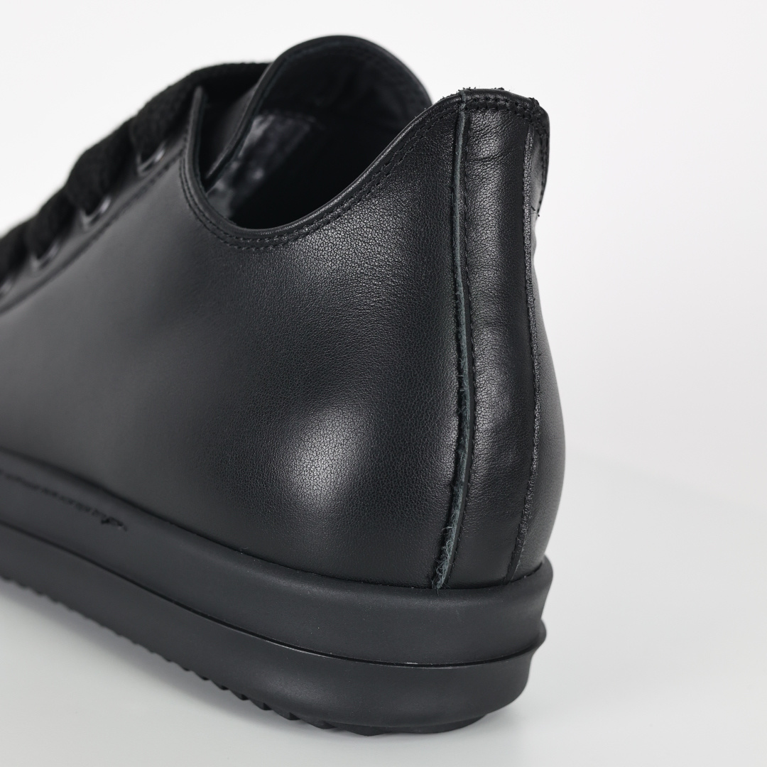 480 X1 Rick Owens Drkshdw 瑞克·欧文斯低帮皮面时尚运动板鞋 全黑-Chinese UA Cheap High Quatity Brand Clothes Bags handbags Sneakers wholesale wholesaler seller from China Factory suppliers Fashion Clothing Shoes best Quality Beautiful Price 480 X1 Rick Owens Drkshdw 瑞克·欧文斯低帮皮面时尚运动板鞋 全黑