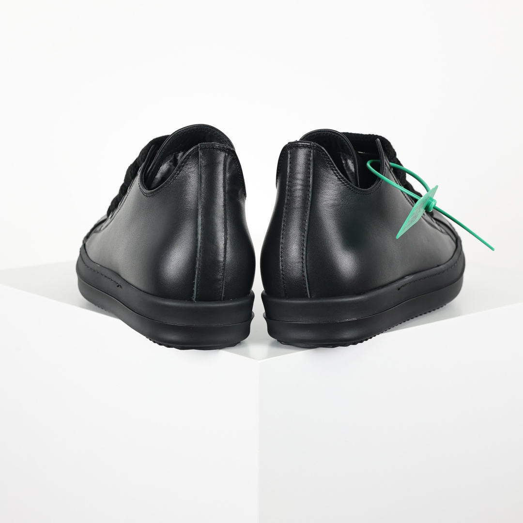 480 X1 Rick Owens Drkshdw 瑞克·欧文斯低帮皮面时尚运动板鞋 全黑-Chinese UA Cheap High Quatity Brand Clothes Bags handbags Sneakers wholesale wholesaler seller from China Factory suppliers Fashion Clothing Shoes best Quality Beautiful Price 480 X1 Rick Owens Drkshdw 瑞克·欧文斯低帮皮面时尚运动板鞋 全黑