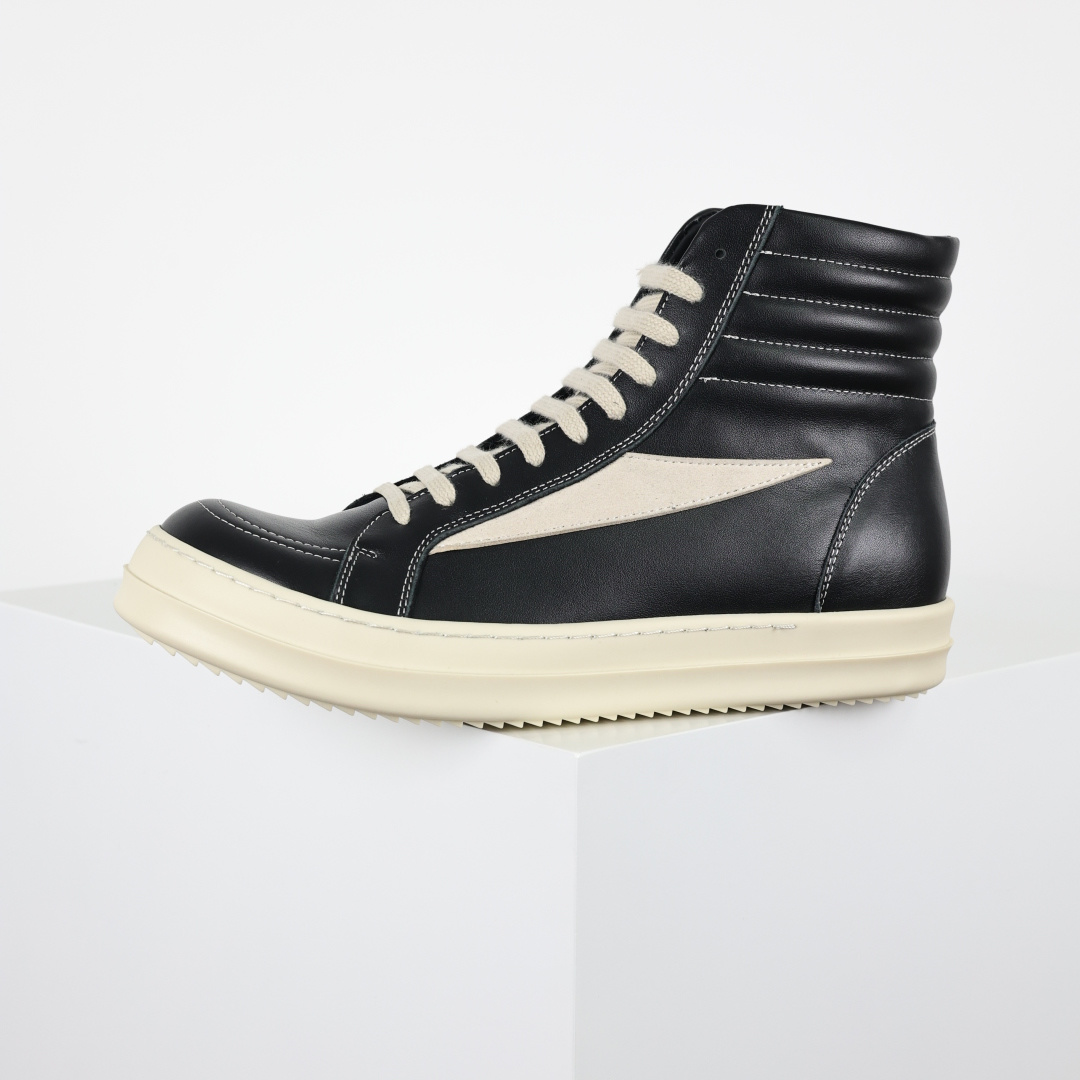 X1 RO欧文斯Rickowens 支线 drkshdw 配色 黑色经典款小三角高帮-Top High Quatity Cheap Sneakers Fashion Clothing Clothes Bags handbags Shoes of all Brand wholesale With The best Quality And Beautiful Price from China Factory Chinese suppliers wholesaler seller X1 RO欧文斯Rickowens 支线 drkshdw 配色 黑色经典款小三角高帮