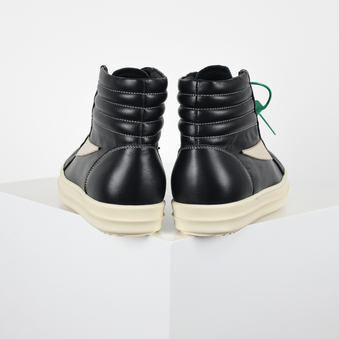 X1 RO欧文斯Rickowens 支线 drkshdw 配色 黑色经典款小三角高帮-Top High Quatity Cheap Sneakers Fashion Clothing Clothes Bags handbags Shoes of all Brand wholesale With The best Quality And Beautiful Price from China Factory Chinese suppliers wholesaler seller X1 RO欧文斯Rickowens 支线 drkshdw 配色 黑色经典款小三角高帮