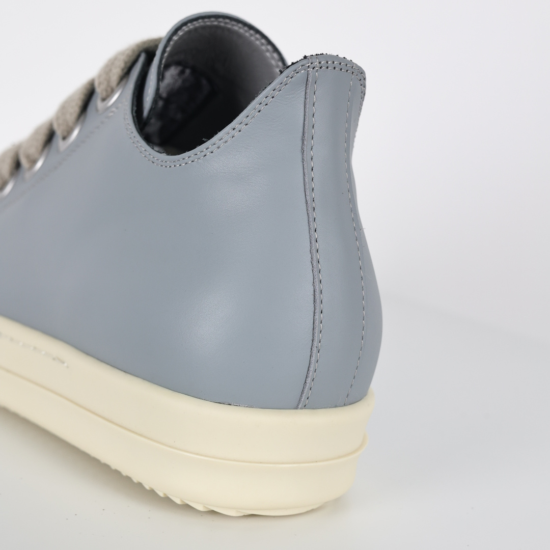 480 X1 Rick Owens Drkshdw 瑞克·欧文斯低帮皮面时尚运动板鞋 灰色粗鞋带西瓜头-Chinese UA Cheap High Quatity Brand Clothes Bags handbags Sneakers wholesale wholesaler seller from China Factory suppliers Fashion Clothing Shoes best Quality Beautiful Price 480 X1 Rick Owens Drkshdw 瑞克·欧文斯低帮皮面时尚运动板鞋 灰色粗鞋带西瓜头