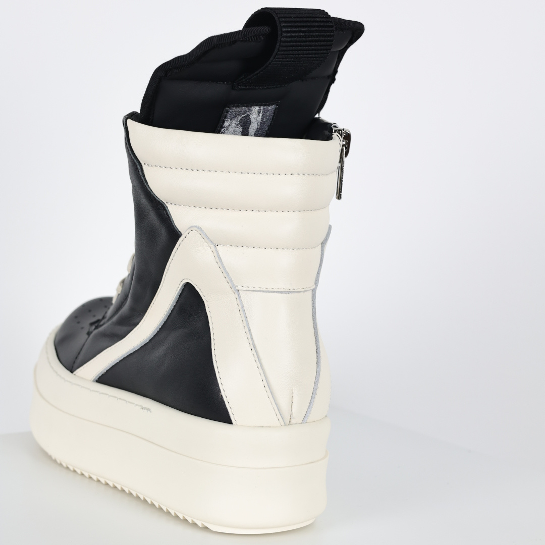 X1 RO欧文斯Rickowens 主线高帮 经典西瓜头款式“RO高帮倒三角厚底” 水染粒面小牛皮材质-Top High Quatity Cheap Sneakers Fashion Clothing Clothes Bags handbags Shoes of all Brand wholesale With The best Quality And Beautiful Price from China Factory Chinese suppliers wholesaler seller X1 RO欧文斯Rickowens 主线高帮 经典西瓜头款式“RO高帮倒三角厚底” 水染粒面小牛皮材质