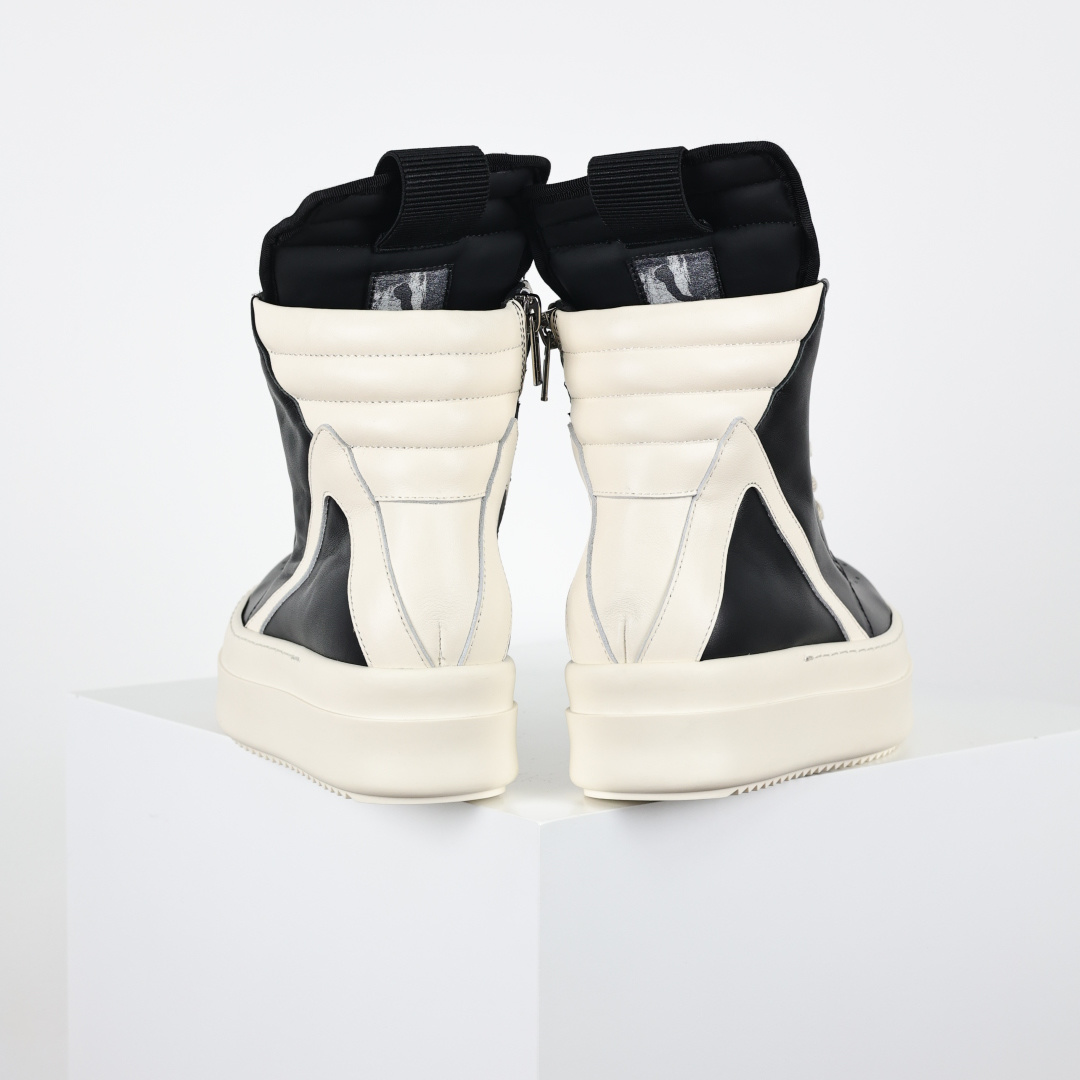 X1 RO欧文斯Rickowens 主线高帮 经典西瓜头款式“RO高帮倒三角厚底” 水染粒面小牛皮材质-Top High Quatity Cheap Sneakers Fashion Clothing Clothes Bags handbags Shoes of all Brand wholesale With The best Quality And Beautiful Price from China Factory Chinese suppliers wholesaler seller X1 RO欧文斯Rickowens 主线高帮 经典西瓜头款式“RO高帮倒三角厚底” 水染粒面小牛皮材质