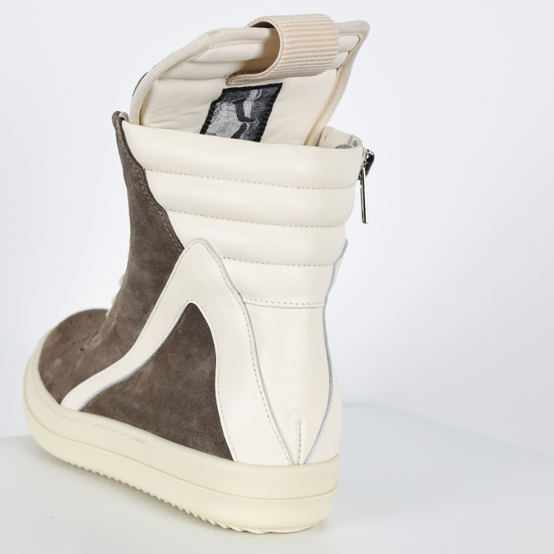 X1 RO欧文斯Rickowens 主线高帮 经典西瓜头款式“RO高帮倒三角摩卡”