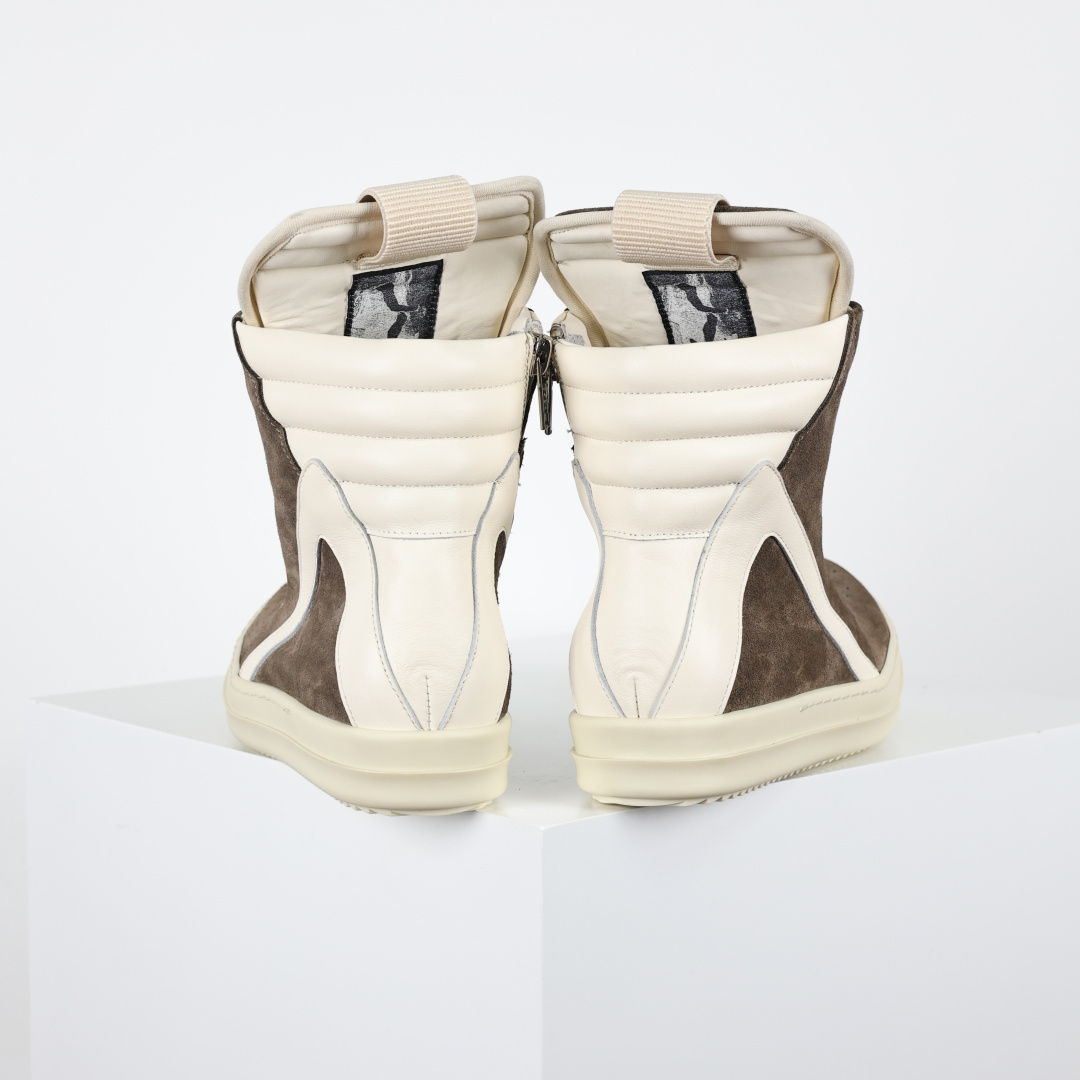 X1 RO欧文斯Rickowens 主线高帮 经典西瓜头款式“RO高帮倒三角摩卡”