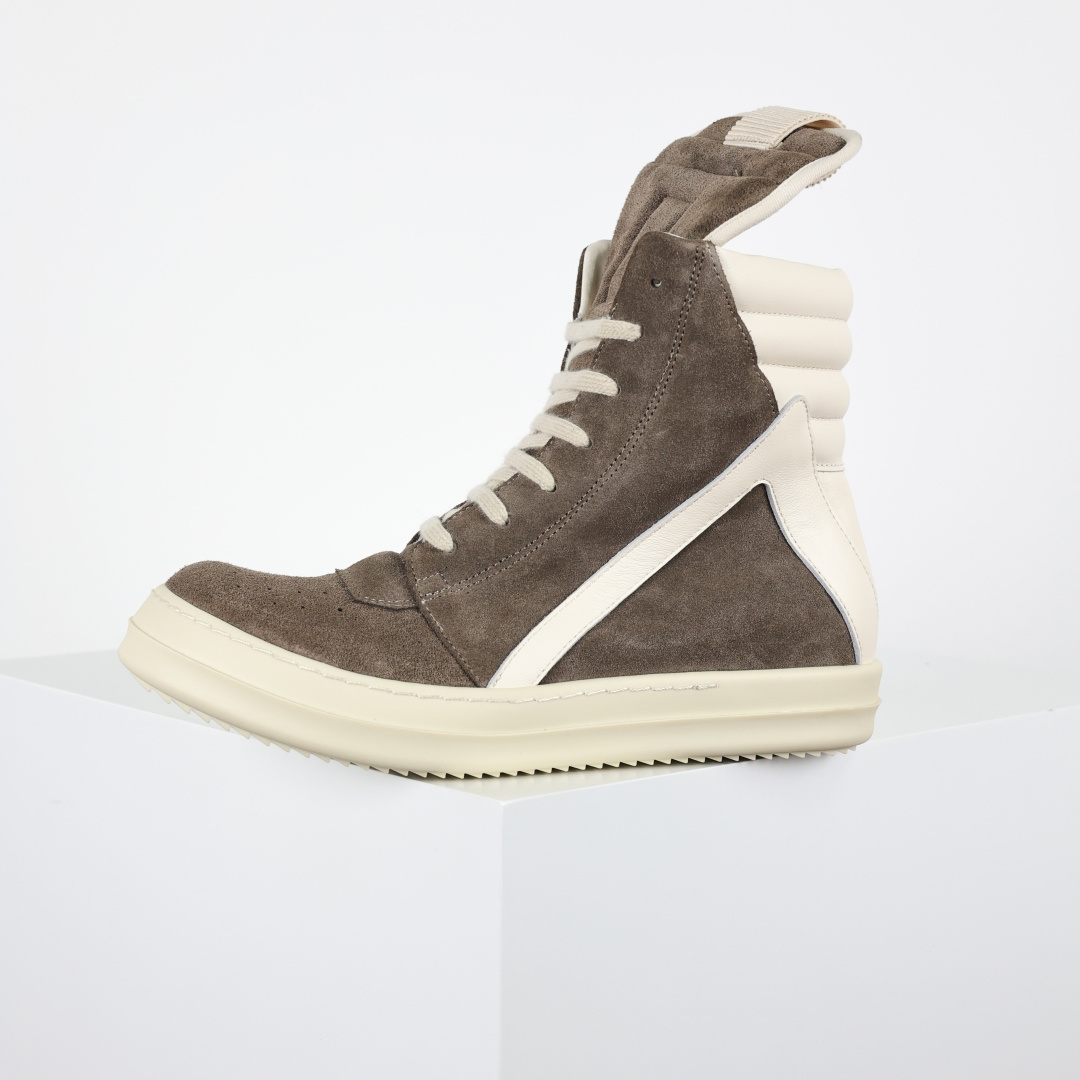 X1 RO欧文斯Rickowens 主线高帮 经典西瓜头款式“RO高帮倒三角摩卡”
