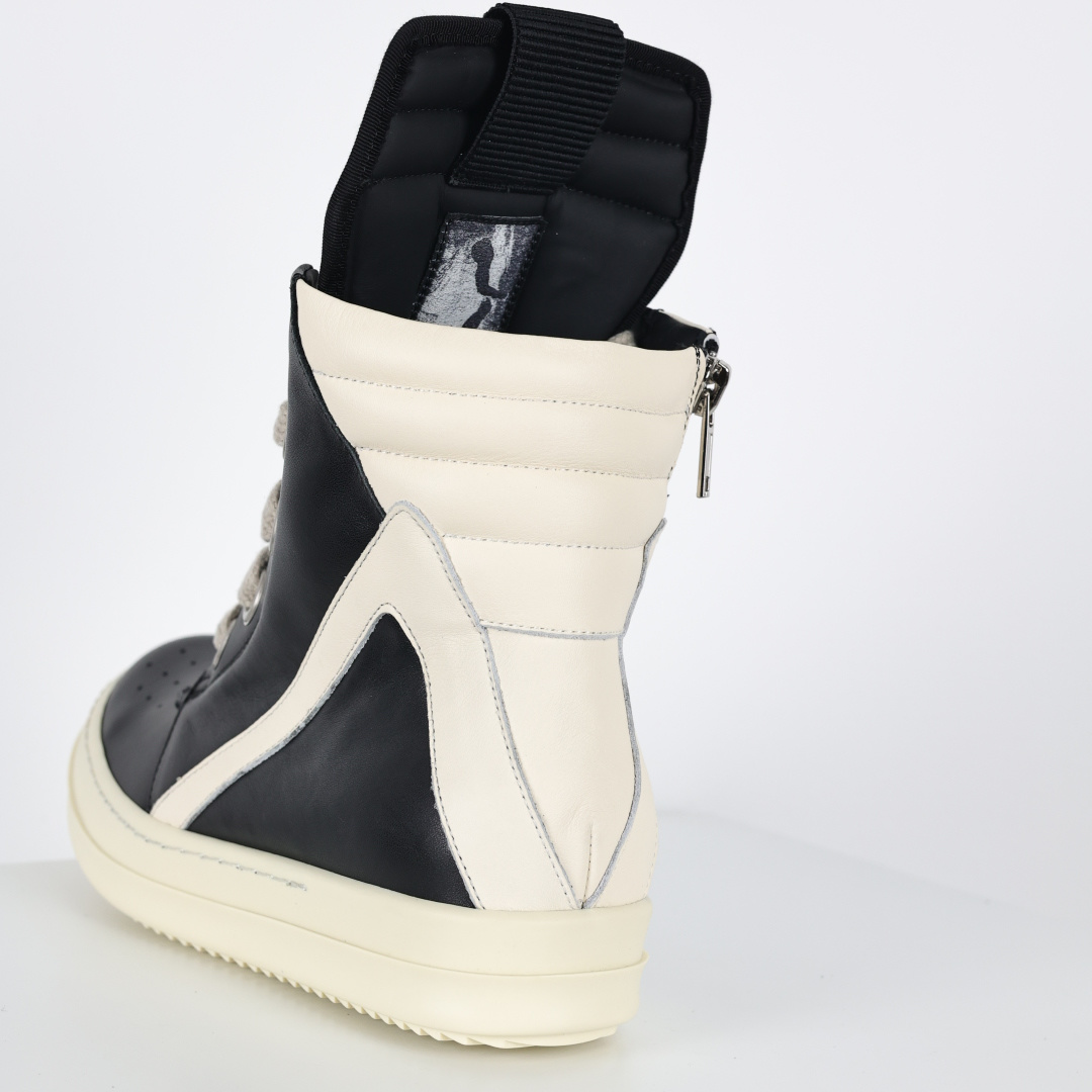 500 X1 RO欧文斯Rickowens 主线高帮 经典西瓜头款式“RO高帮倒三角黑白粗鞋带”-Chinese UA Cheap High Quatity Brand Clothes Bags handbags Sneakers wholesale wholesaler seller from China Factory suppliers Fashion Clothing Shoes best Quality Beautiful Price 500 X1 RO欧文斯Rickowens 主线高帮 经典西瓜头款式“RO高帮倒三角黑白粗鞋带”