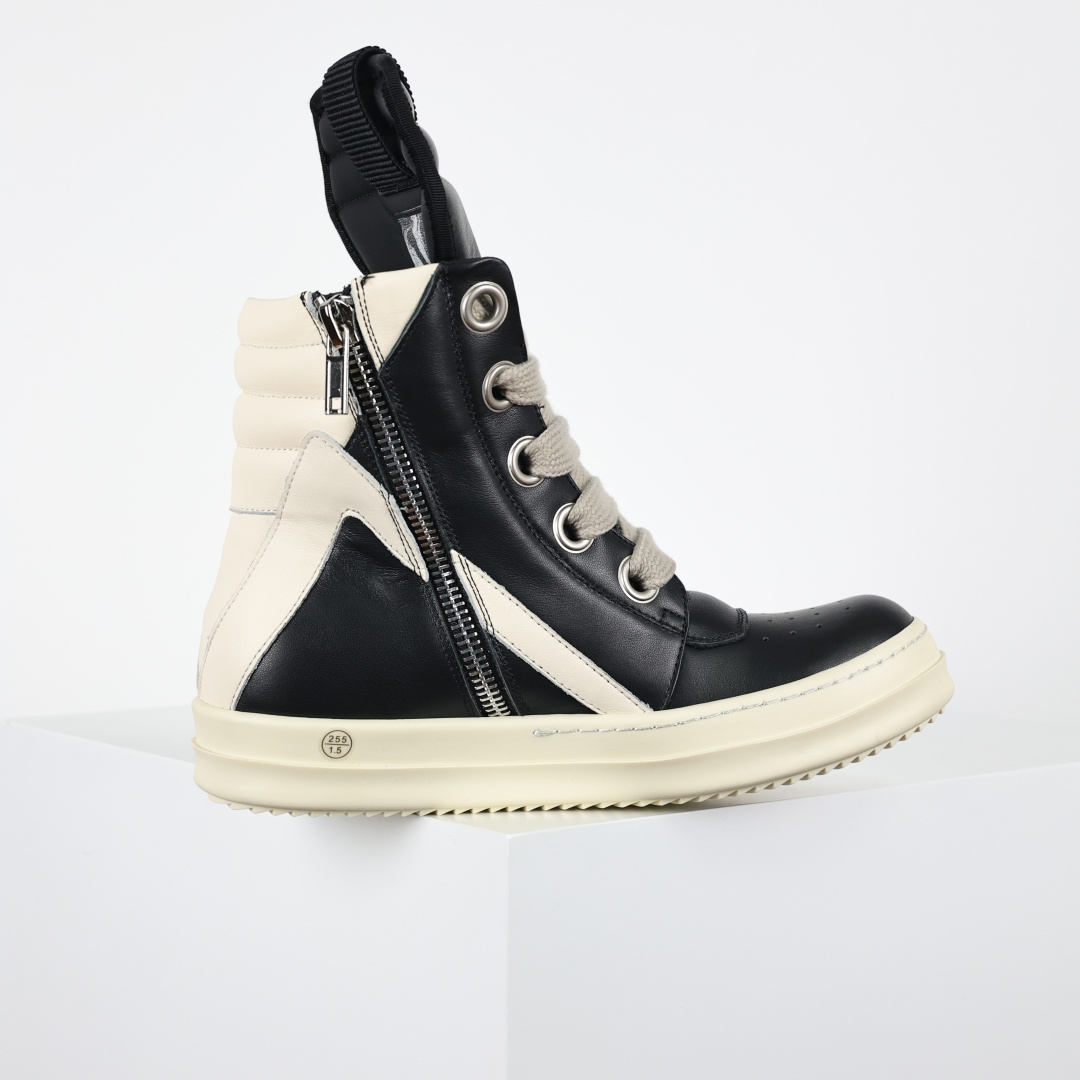 500 X1 RO欧文斯Rickowens 主线高帮 经典西瓜头款式“RO高帮倒三角黑白粗鞋带”-Chinese UA Cheap High Quatity Brand Clothes Bags handbags Sneakers wholesale wholesaler seller from China Factory suppliers Fashion Clothing Shoes best Quality Beautiful Price 500 X1 RO欧文斯Rickowens 主线高帮 经典西瓜头款式“RO高帮倒三角黑白粗鞋带”