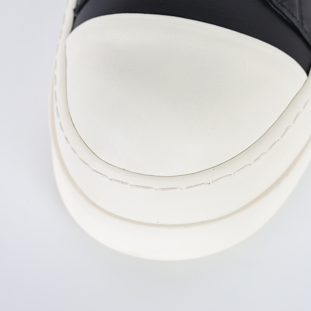 480 X1 Rick Owens Drkshdw 瑞克·欧文斯低帮皮面时尚运动板鞋 黑白厚底-Chinese UA Cheap High Quatity Brand Clothes Bags handbags Sneakers wholesale wholesaler seller from China Factory suppliers Fashion Clothing Shoes best Quality Beautiful Price 480 X1 Rick Owens Drkshdw 瑞克·欧文斯低帮皮面时尚运动板鞋 黑白厚底