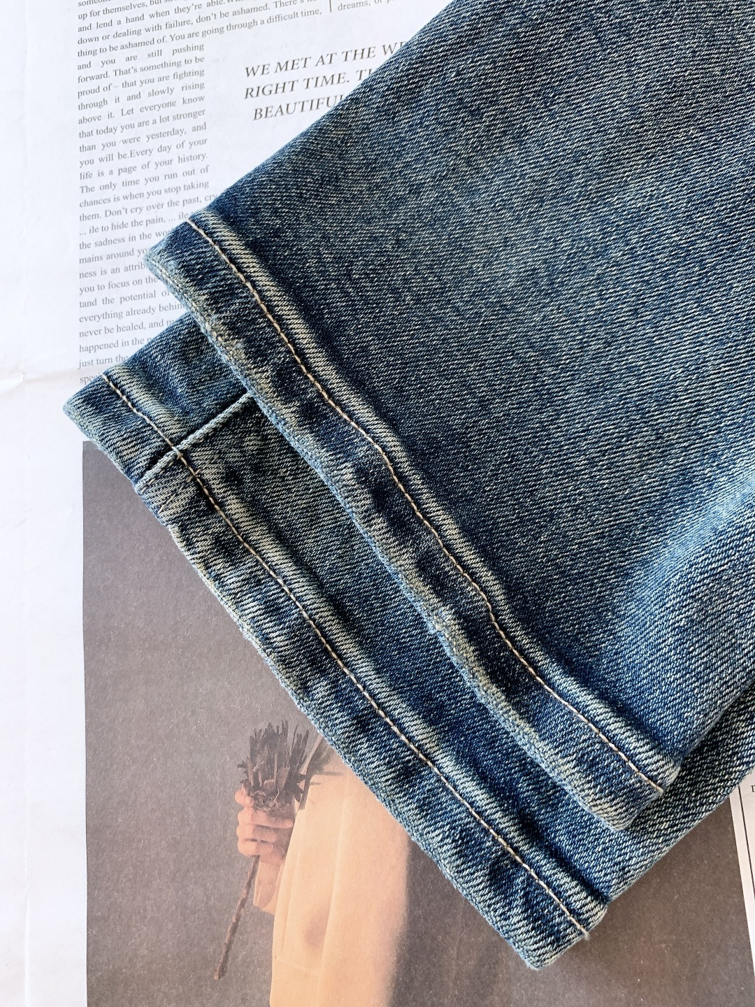 Dior Homme 迪奥·桀傲 2025FW秋冬新品 高级时装感 进口牛仔面料 , 洗水牛仔裤。面料很