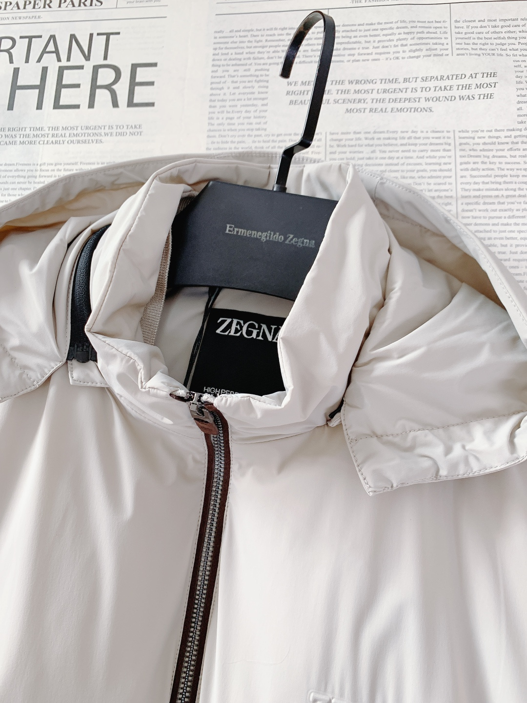 Ermenegildo Zegna 杰尼亚 2025FW秋冬新品 轻薄款羽绒服，冬日质感之选。内里填充9