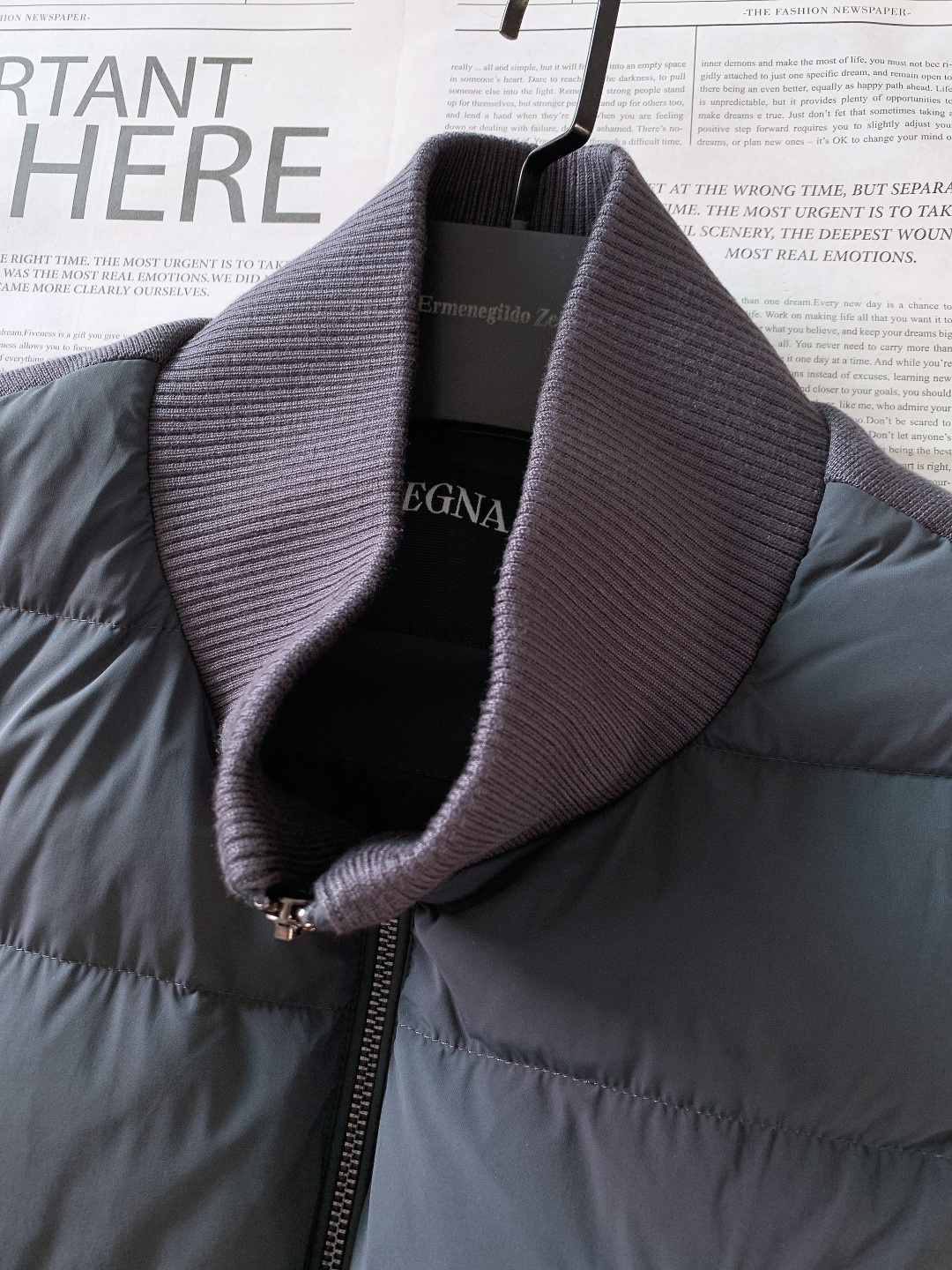 Ermenegildo Zegna 杰尼亚 2025FW秋冬新品休闲羽绒马甲，秋冬叠穿的“隐形王者”。•