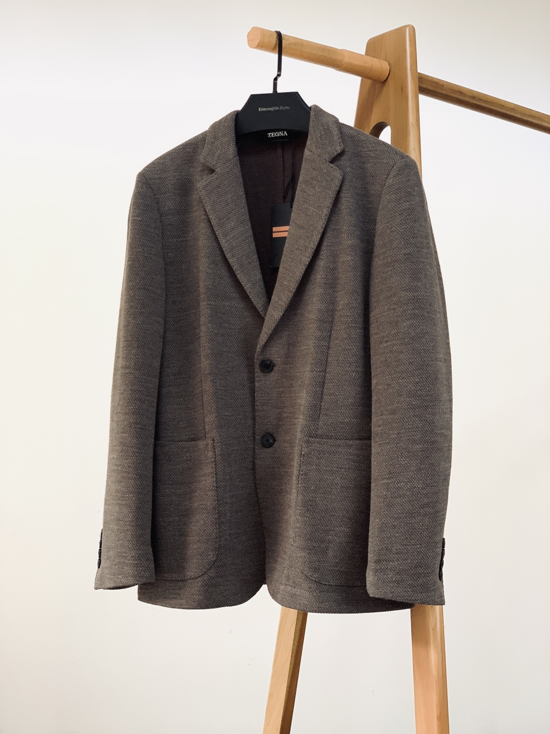 Ermenegildo Zegna 杰尼亚 2025FW秋冬新品 羊毛西装外套面料成份 :57羊毛、31