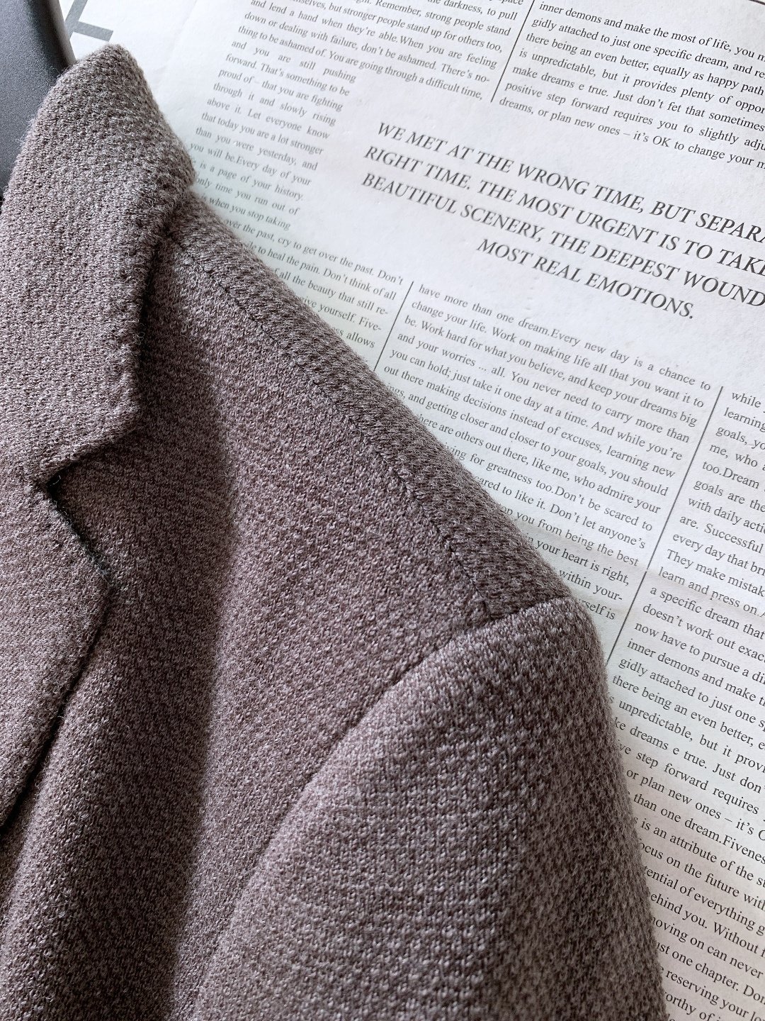 Ermenegildo Zegna 杰尼亚 2025FW秋冬新品 羊毛西装外套面料成份 :57羊毛、31