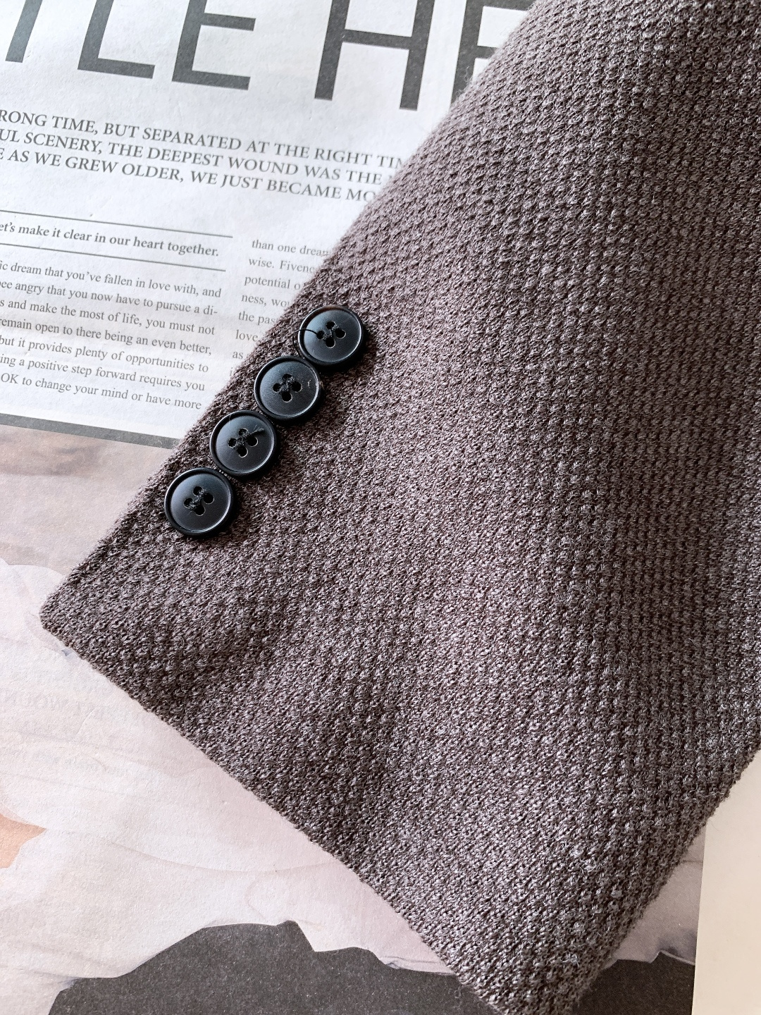 Ermenegildo Zegna 杰尼亚 2025FW秋冬新品 羊毛西装外套面料成份 :57羊毛、31