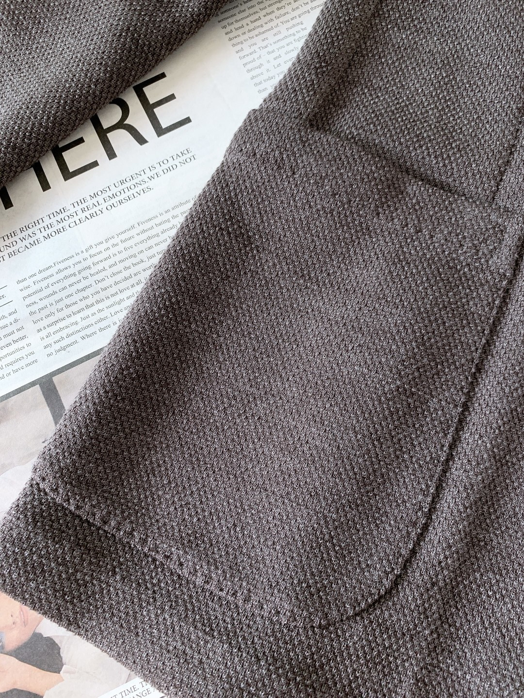 Ermenegildo Zegna 杰尼亚 2025FW秋冬新品 羊毛西装外套面料成份 :57羊毛、31