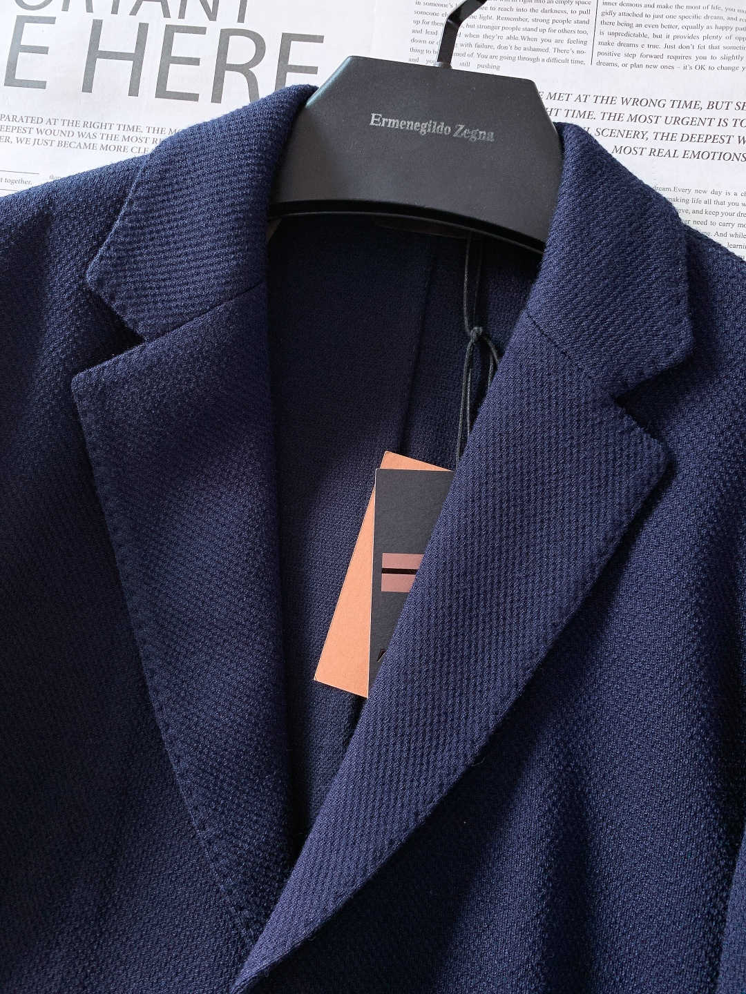 Ermenegildo Zegna 杰尼亚 2025FW秋冬新品 羊毛西装外套面料成份 :57羊毛、31