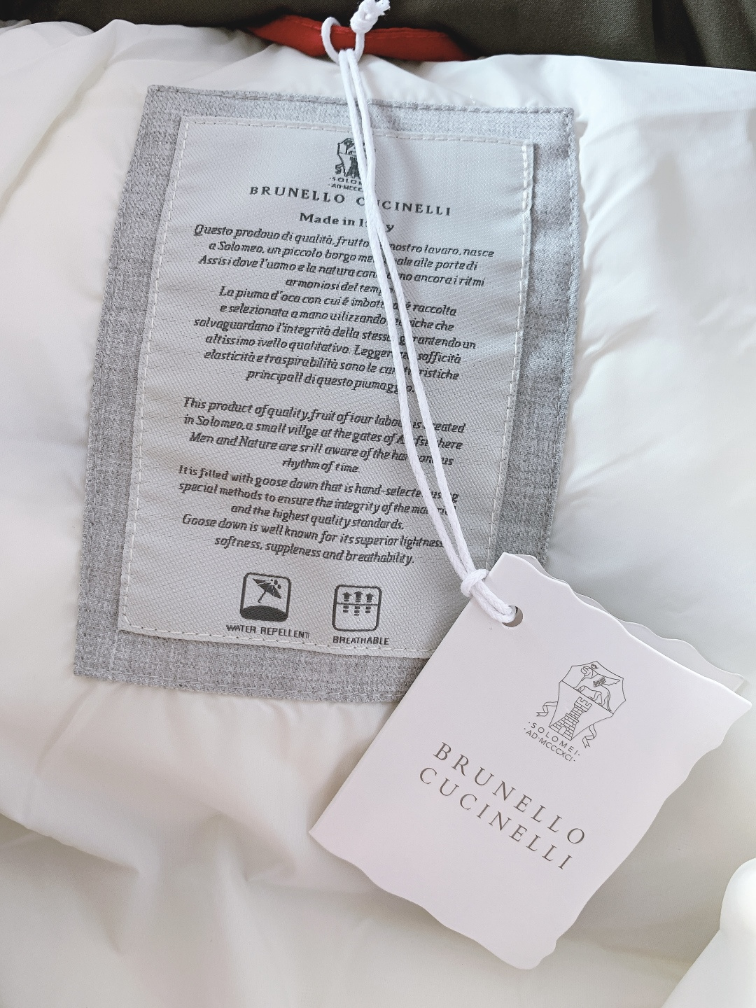 Brunello Cucinelli 布鲁奈罗.库奇内利 2025FW秋冬新品休闲连帽羽绒服。甄选高密度