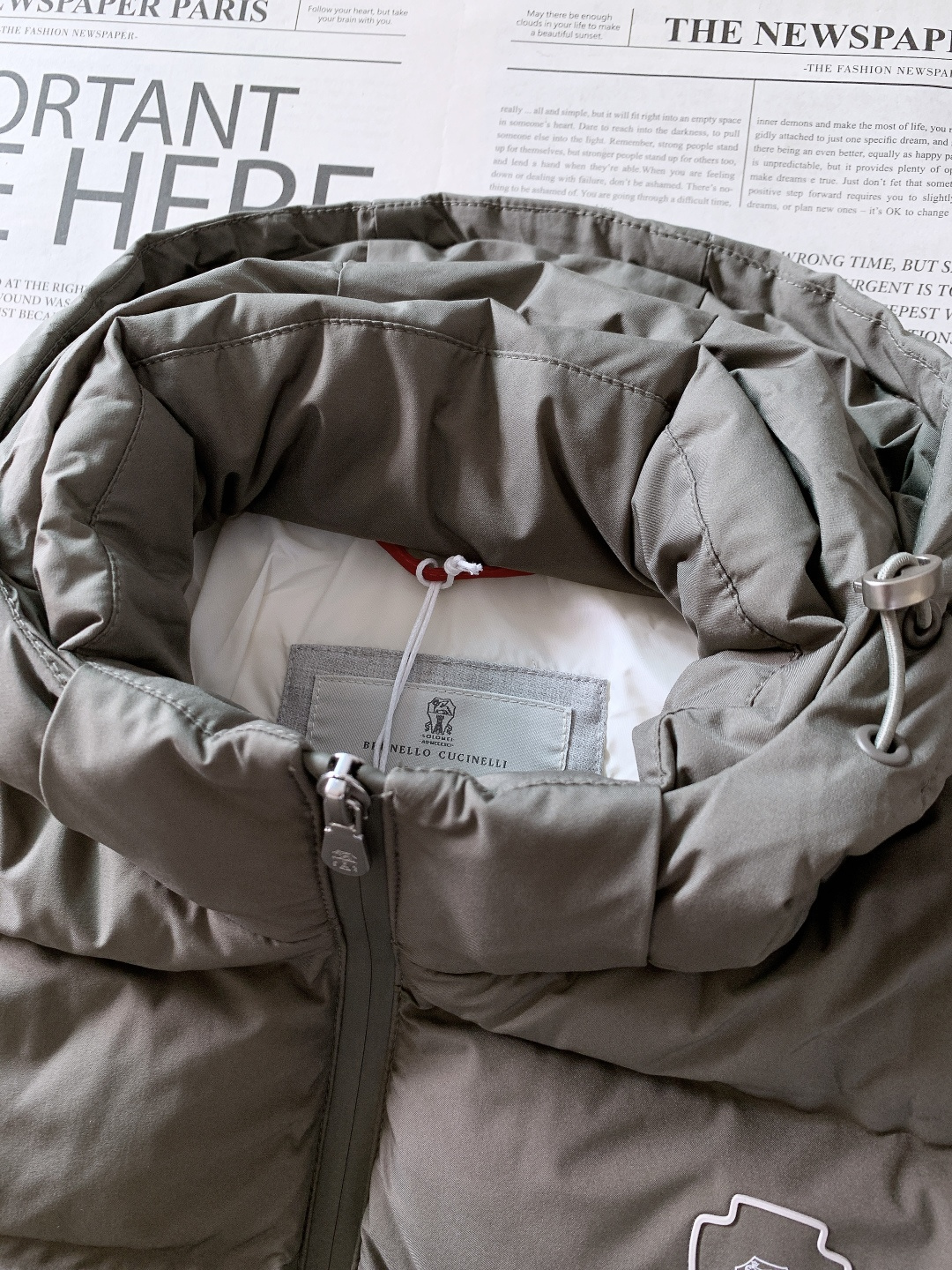 Brunello Cucinelli 布鲁奈罗.库奇内利 2025FW秋冬新品休闲连帽羽绒服。甄选高密度