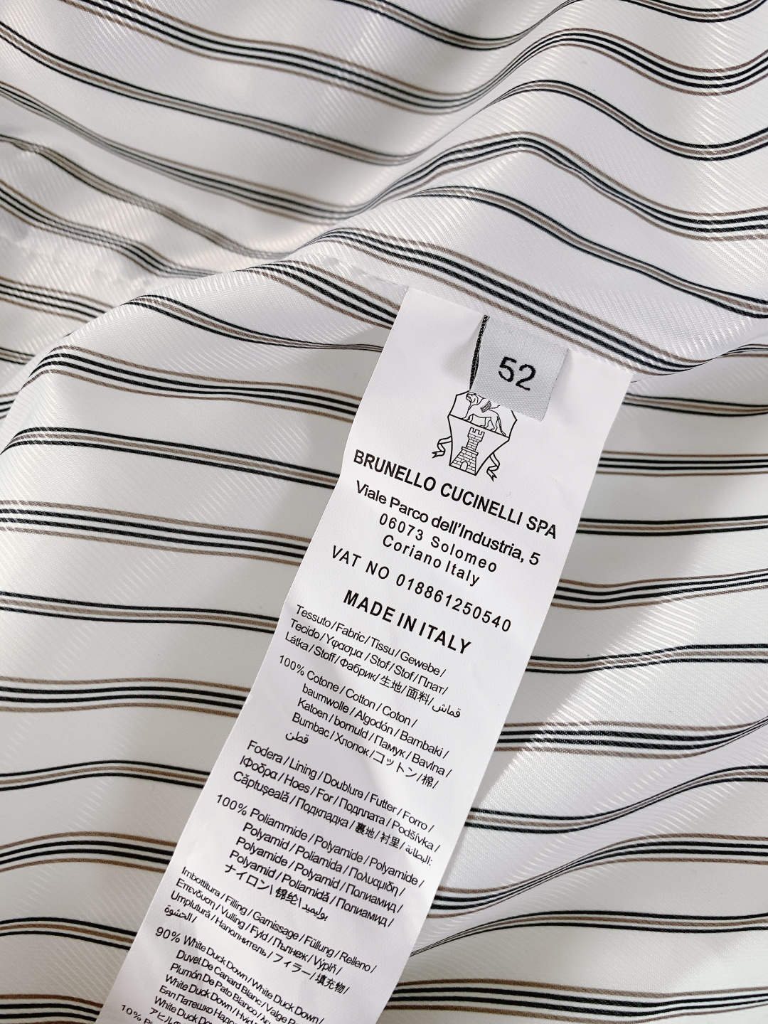 Brunello Cucinelli 布鲁奈罗.库奇内利 2025FW秋冬新品BC男士连帽羽绒服，低调奢