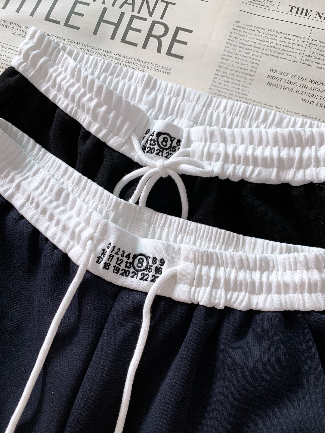 Maison Margiela MM6 马丁马吉拉 2025FW秋冬新品 休闲抽绳工装休闲裤时尚系列，独