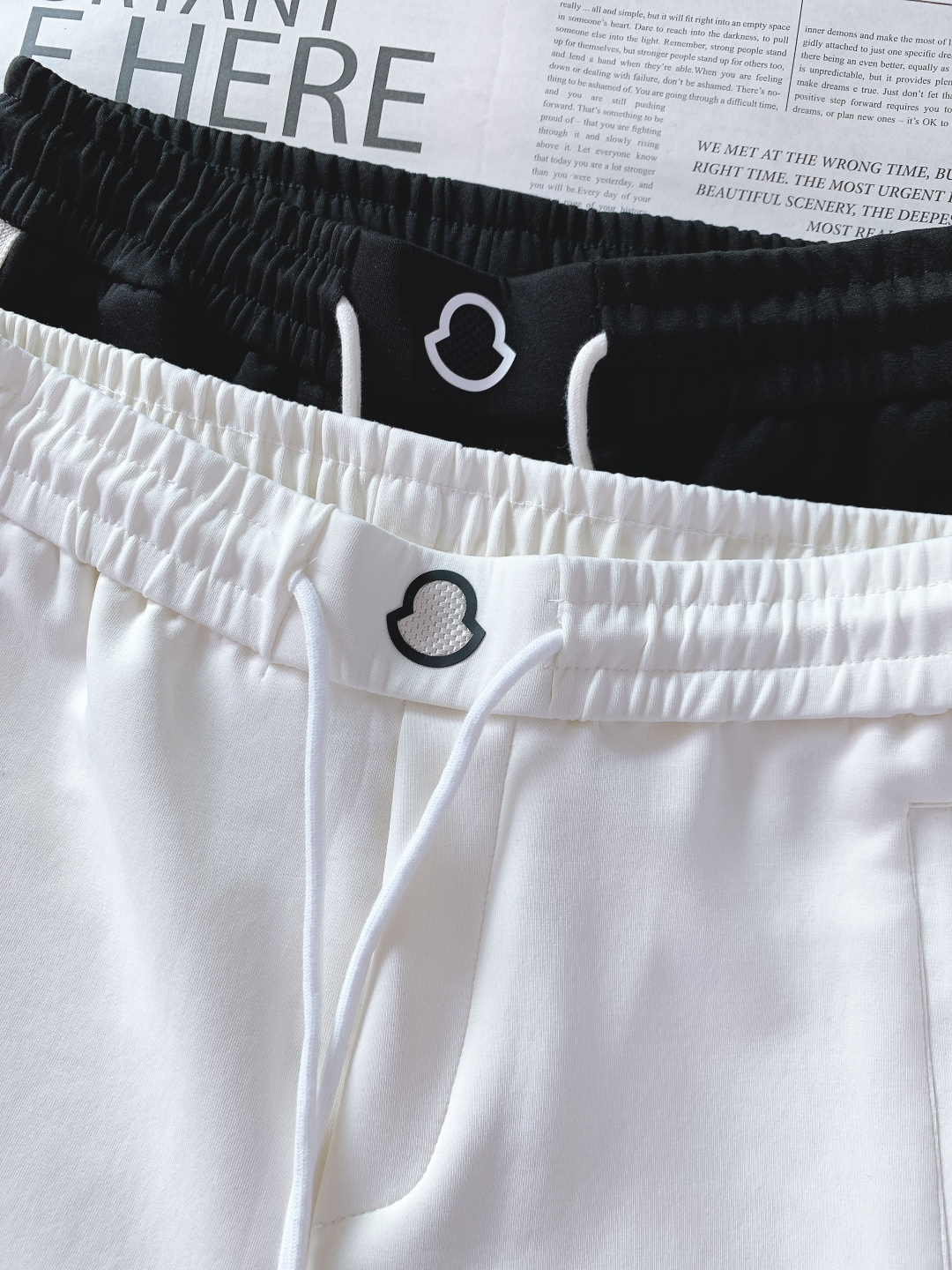 Moncler 蒙口 2025FW秋冬新品 织带抽绳工装休闲裤时尚系列，独特设计，抽绳休闲长裤 订纱开始