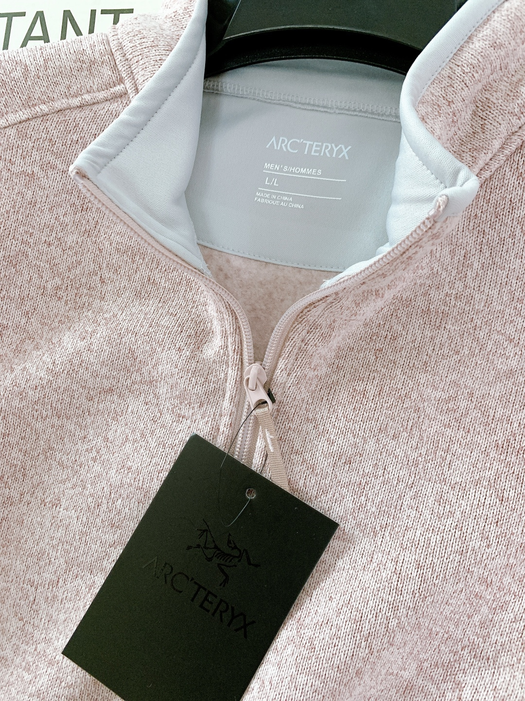 ARCTERYX 始祖鸟 秋冬COVERT玛卡龙配色刺绣版本系列立领开衫轻量抓绒外套，针织衫毛衣夹克外套