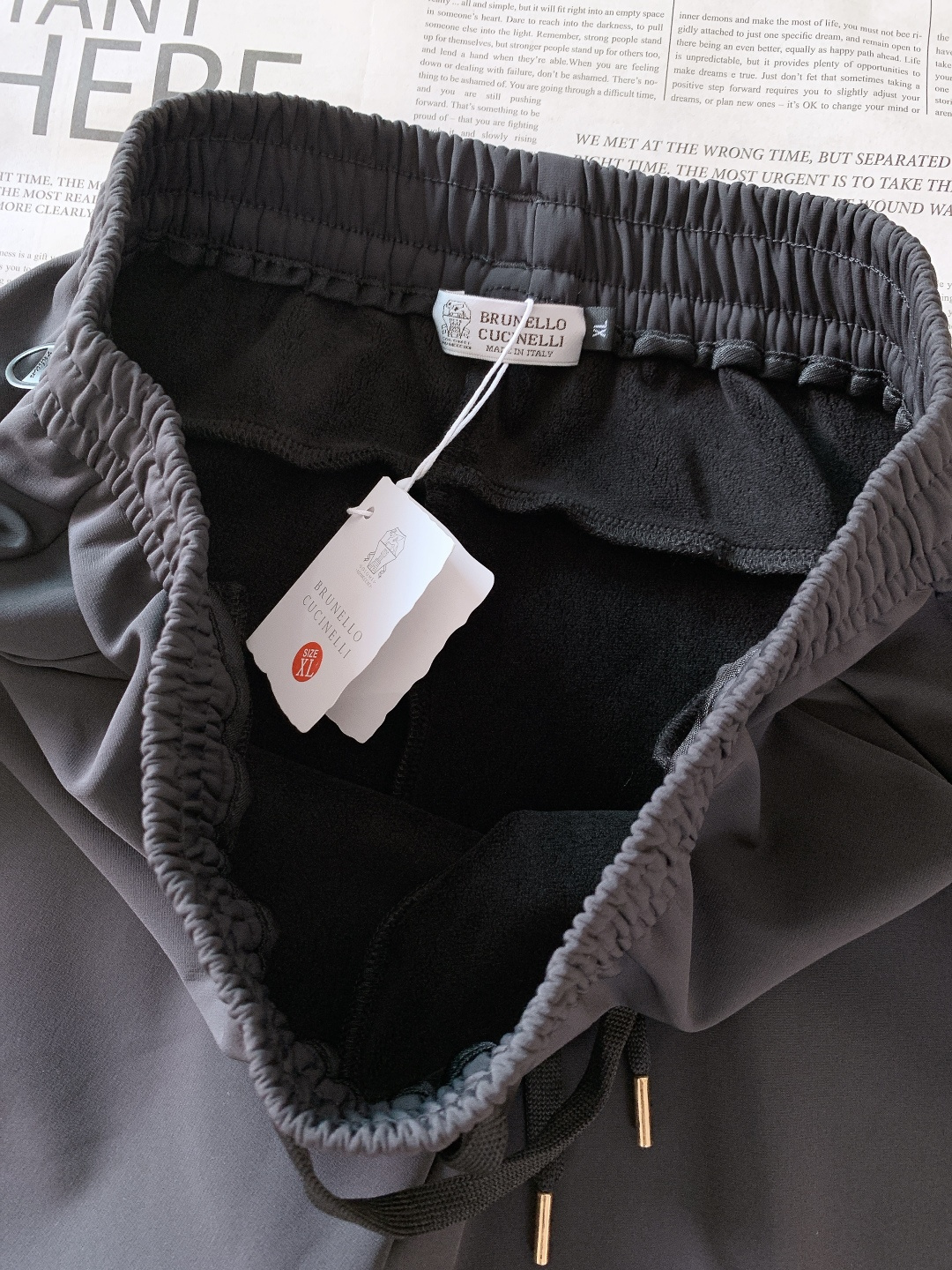 Brunello Cucinelli 布鲁奈罗.库奇内利 2025FW秋冬新品BC加绒裤把意式轻奢焊在身